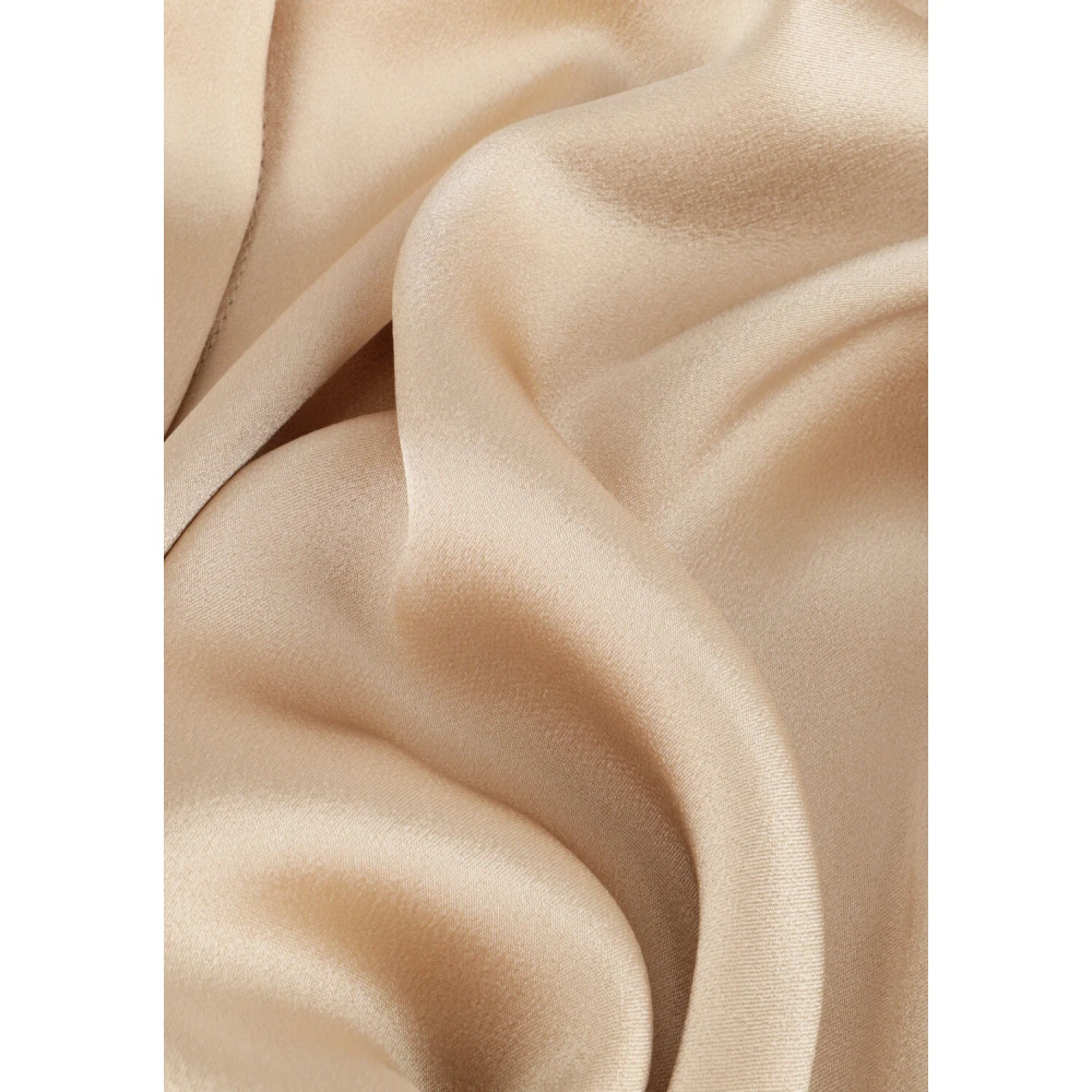 Semicouture Gouden Fillipa Midi Jurk Yellow Dames