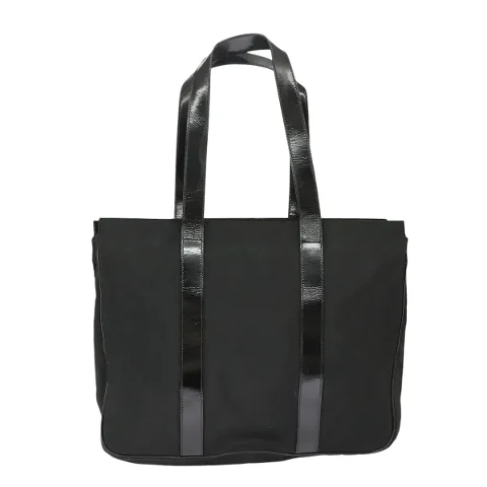 Salvatore Ferragamo Pre-owned Canvas totes Black Dames