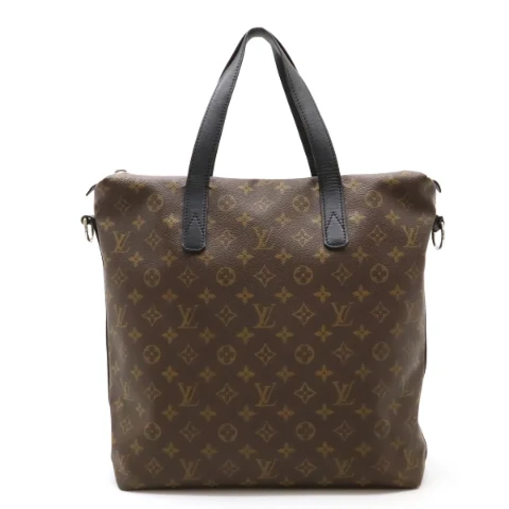 Louis Vuitton Vintage Pre-owned Canvas louis-vuitton-bags Black Heren