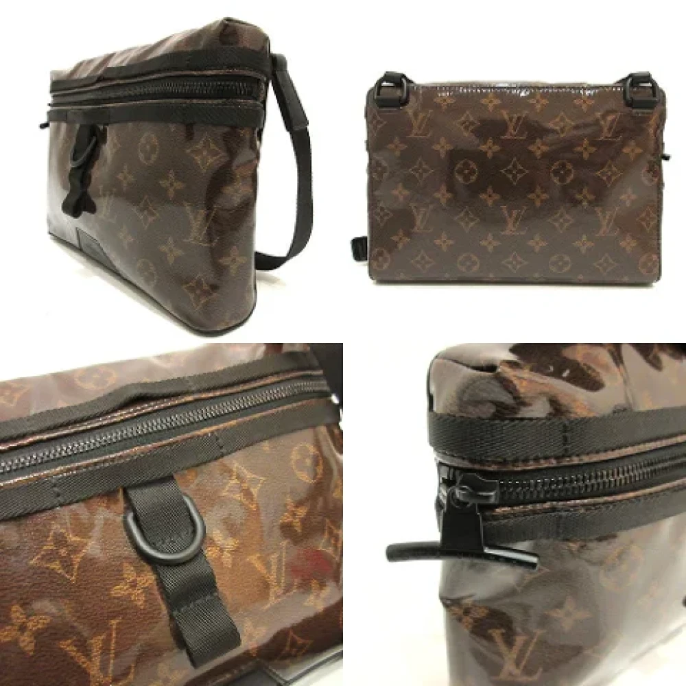 Louis Vuitton Vintage Pre-owned Canvas crossbody-bags Brown Heren