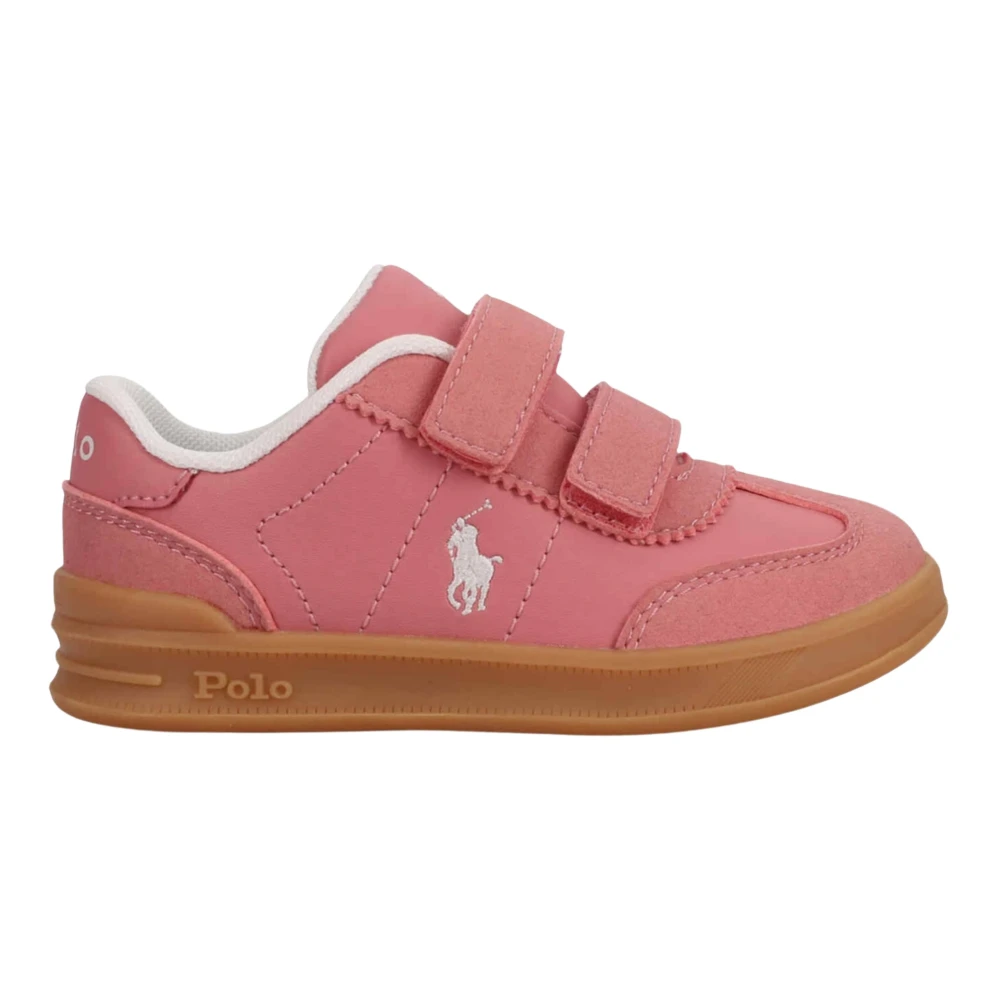 Ralph Lauren Girls Pink Hollis Ez Sneaker - Kids Sneakers - 24 Eu - Kids