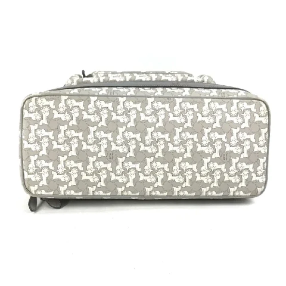 Celine Vintage Pre-owned Canvas celine-bags Gray Dames