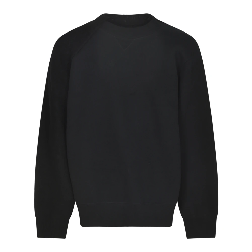 Sacai Zwarte Sweater Collectie Black Heren