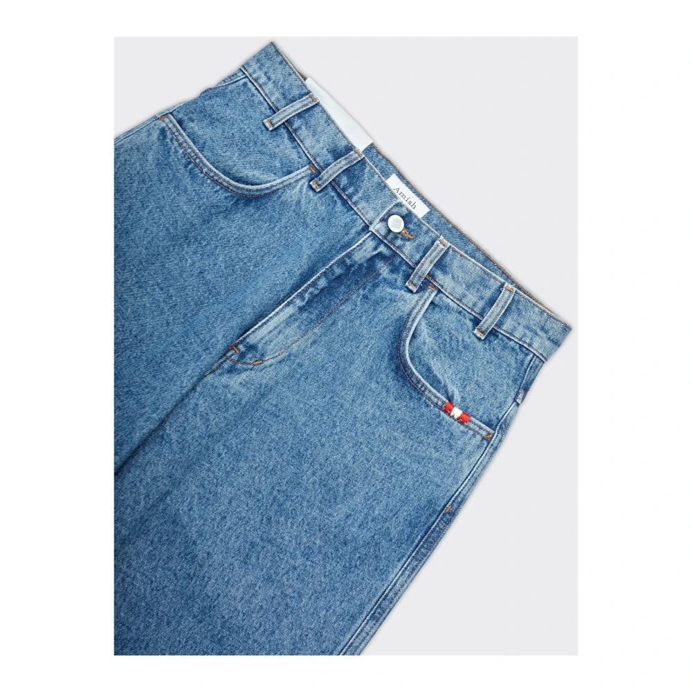 Amish Bernie Denim Blauwe Jeans Blue Heren