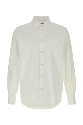 Oxford Cotton Shirt with VGold