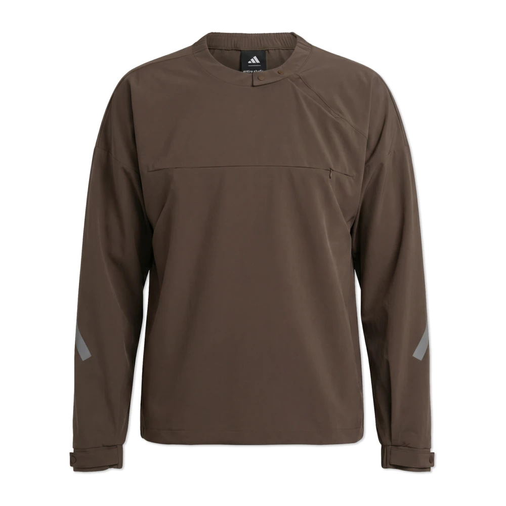 Adidas Men's Brown Long Sleeve Training Tops, S, Long-Sleeve Shirt