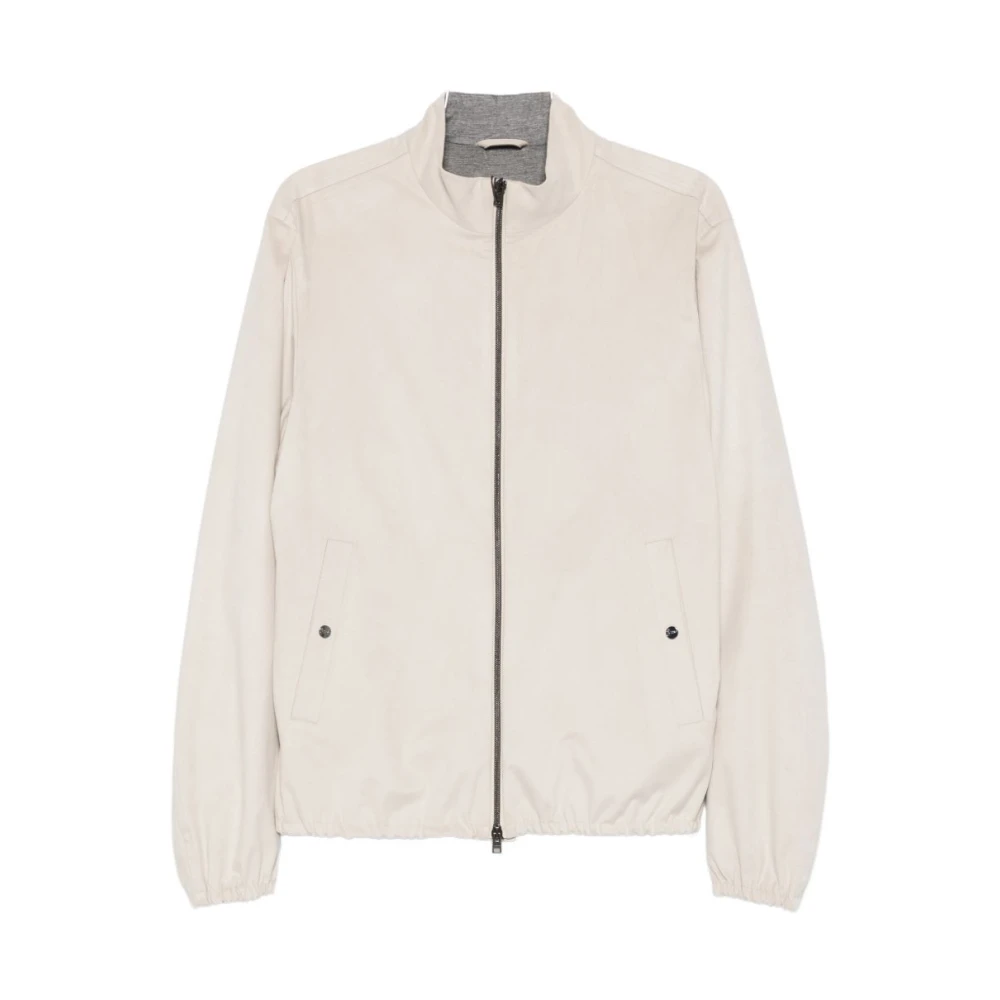 Herno Hombre Beige - Bomber Jacket - Jackets - M - Bomber Jacket