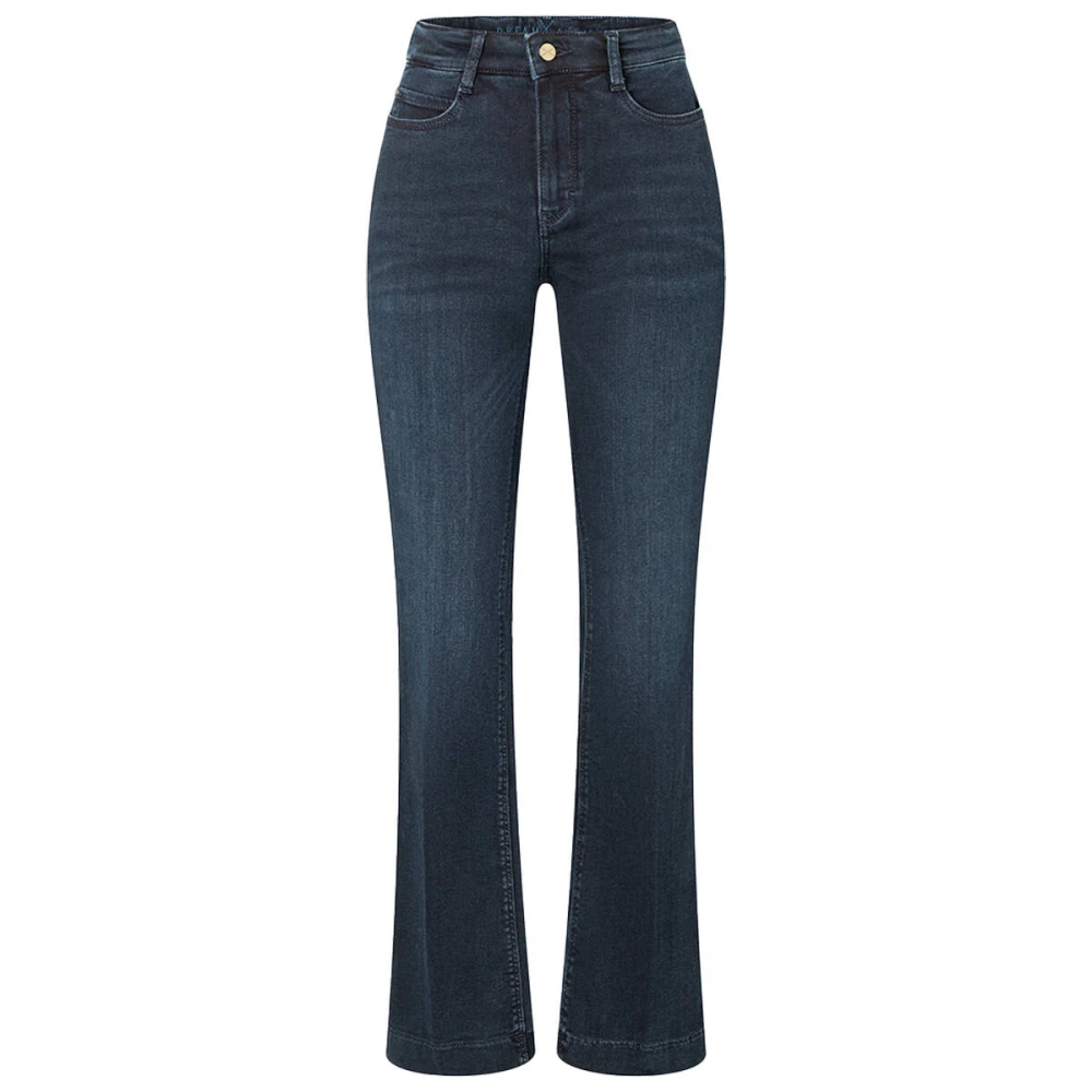 MAC Dream Boot Mega Flex Denim Jeans Blue Dames