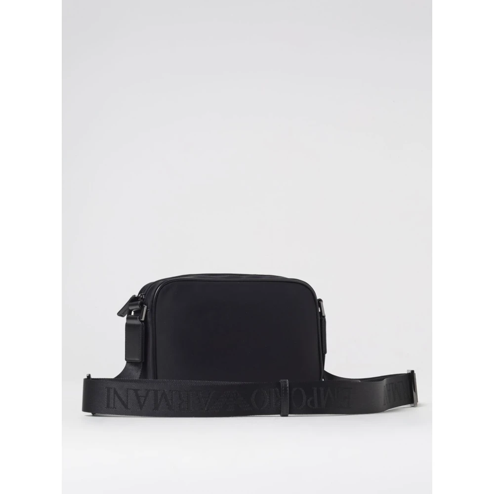 Emporio Armani Zwarte tassen voor een stijlvolle uitstraling Black Heren
