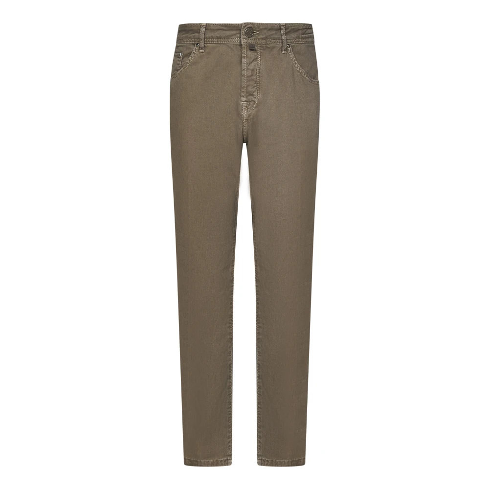 Jacob Cohën Beige Broek Aw24 Stijlvolle Upgrade Beige Heren