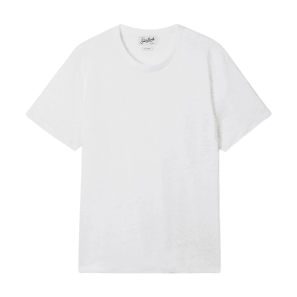 Mc2 Saint Barth White T-Shirts, Male, L, T-Shirt