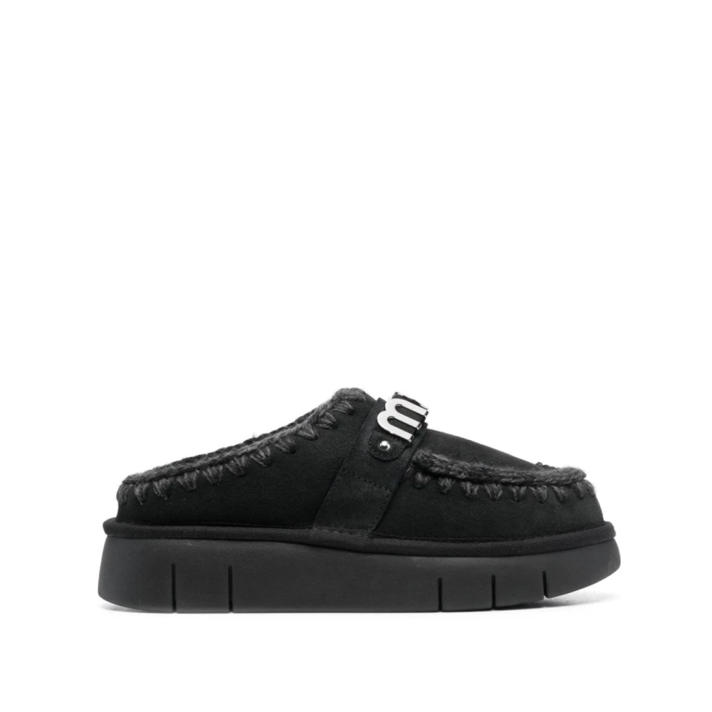 Mou Donna Nero - Ciabatte - Shoes - 37 Eu