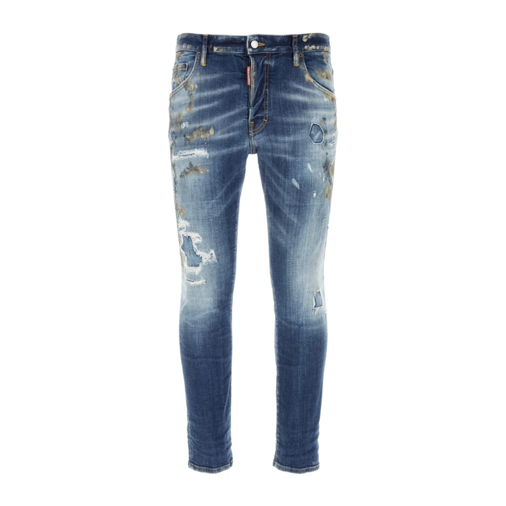 Dsquared2 Klassieke Denim Jeans voor dagelijks gebruik Blue Heren