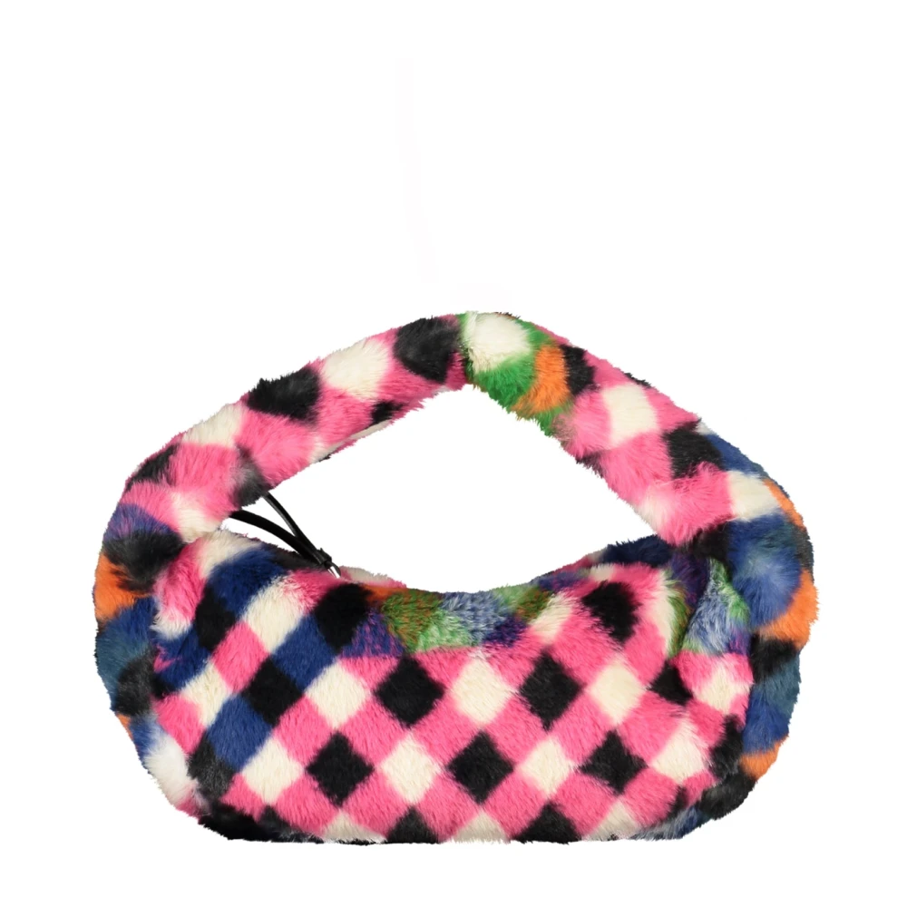 Desigual Pluche handtas met verstelbare band Multicolor Dames