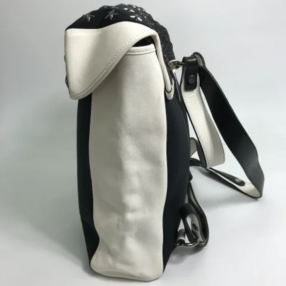 Jimmy Choo Pre-owned Leather backpacks Black Dames