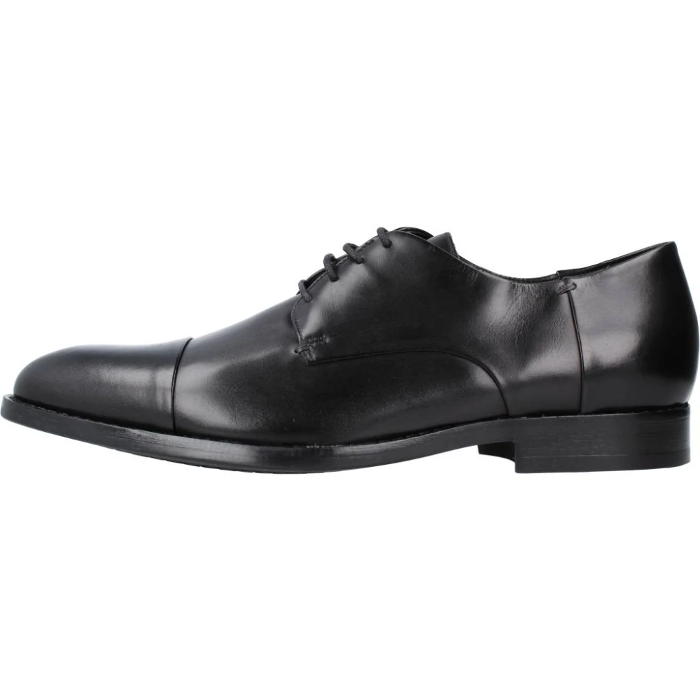 Geox Business Shoes Black Heren