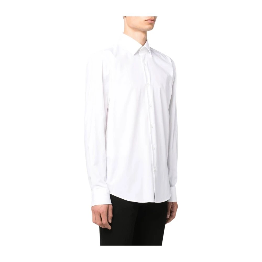 Hugo Boss Slim Fit Skjorta för Män White, Herr