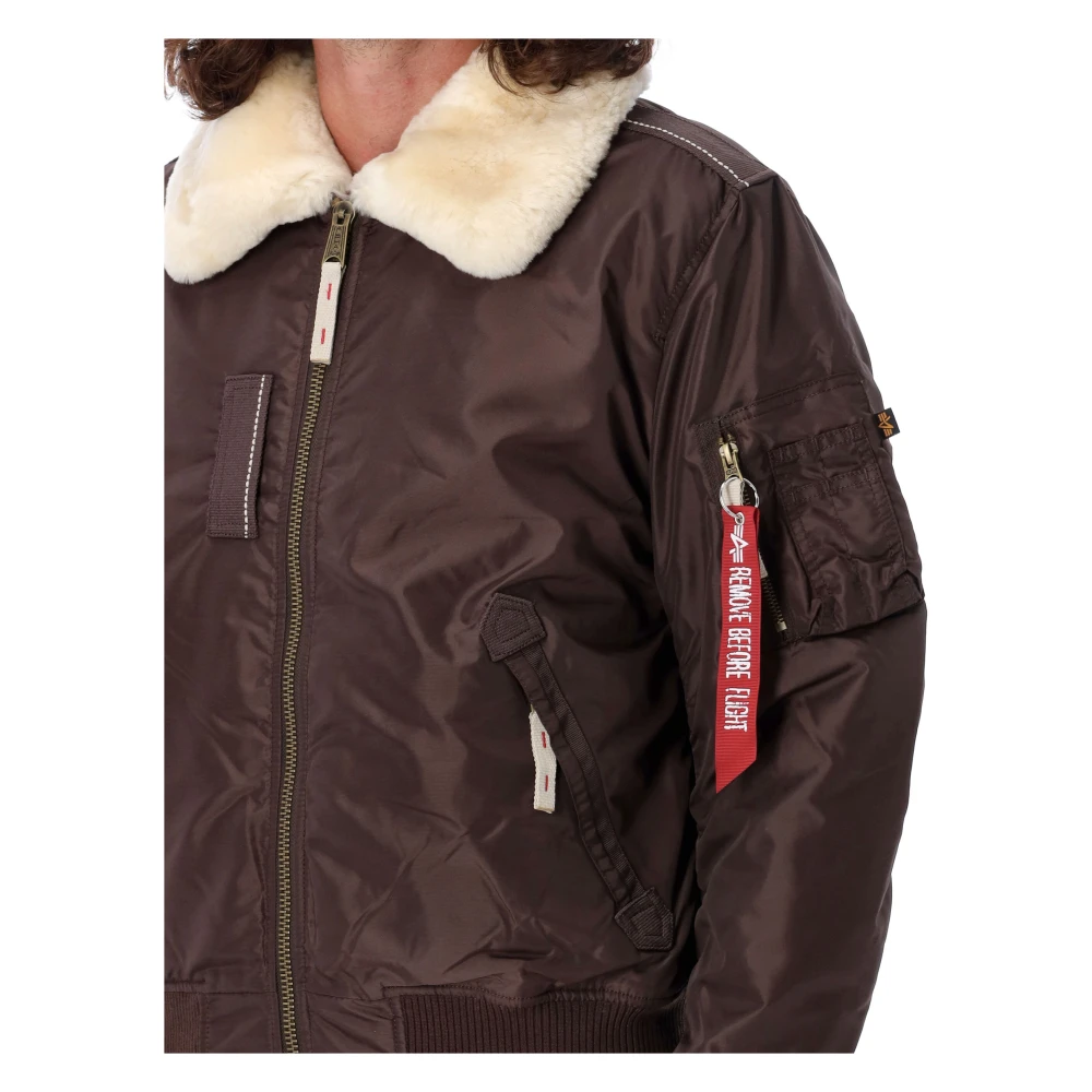 alpha industries Bruine Hunter Ma-1 Jas Buitenkleding Brown Heren