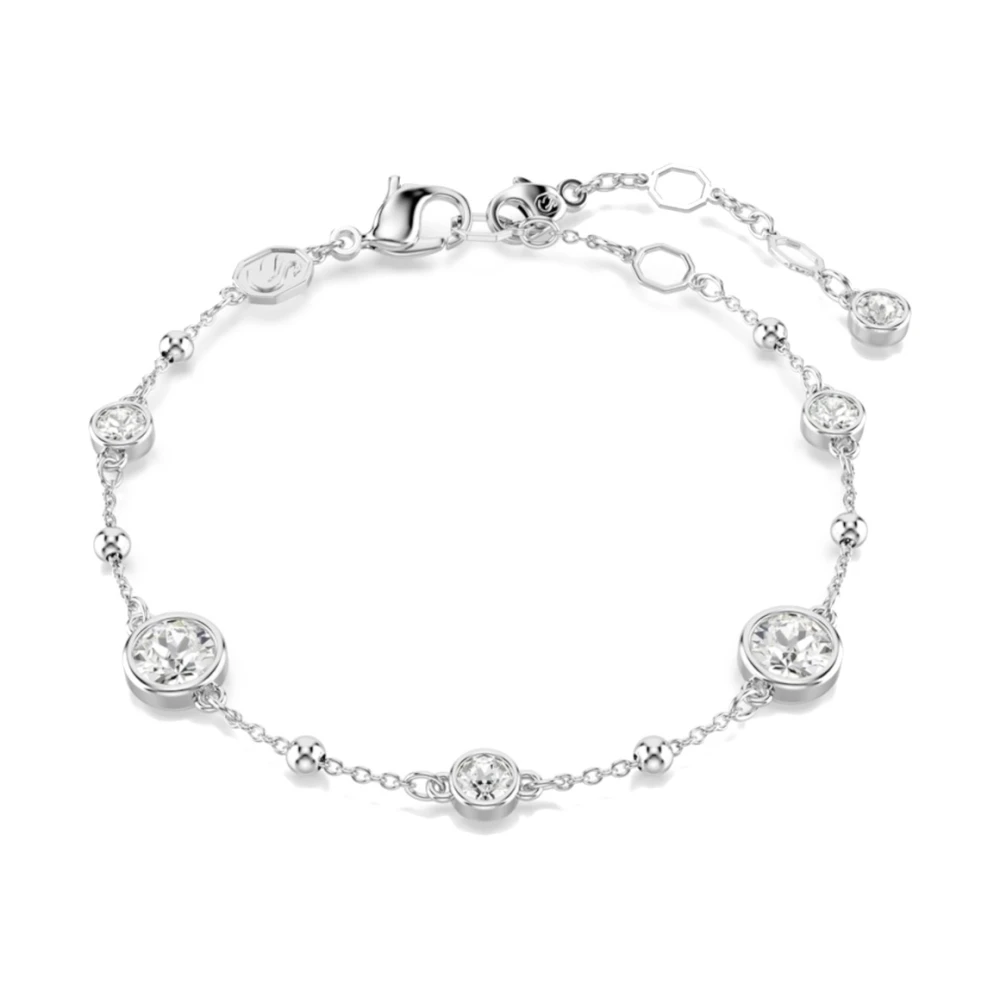 Swarovski Women's Silver Crystal Bracelet, Stylish Accessory