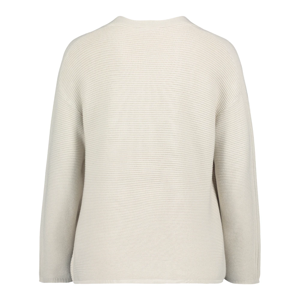Betty Barclay Casual Gebreide Trui met Decoratieve Details Beige Dames
