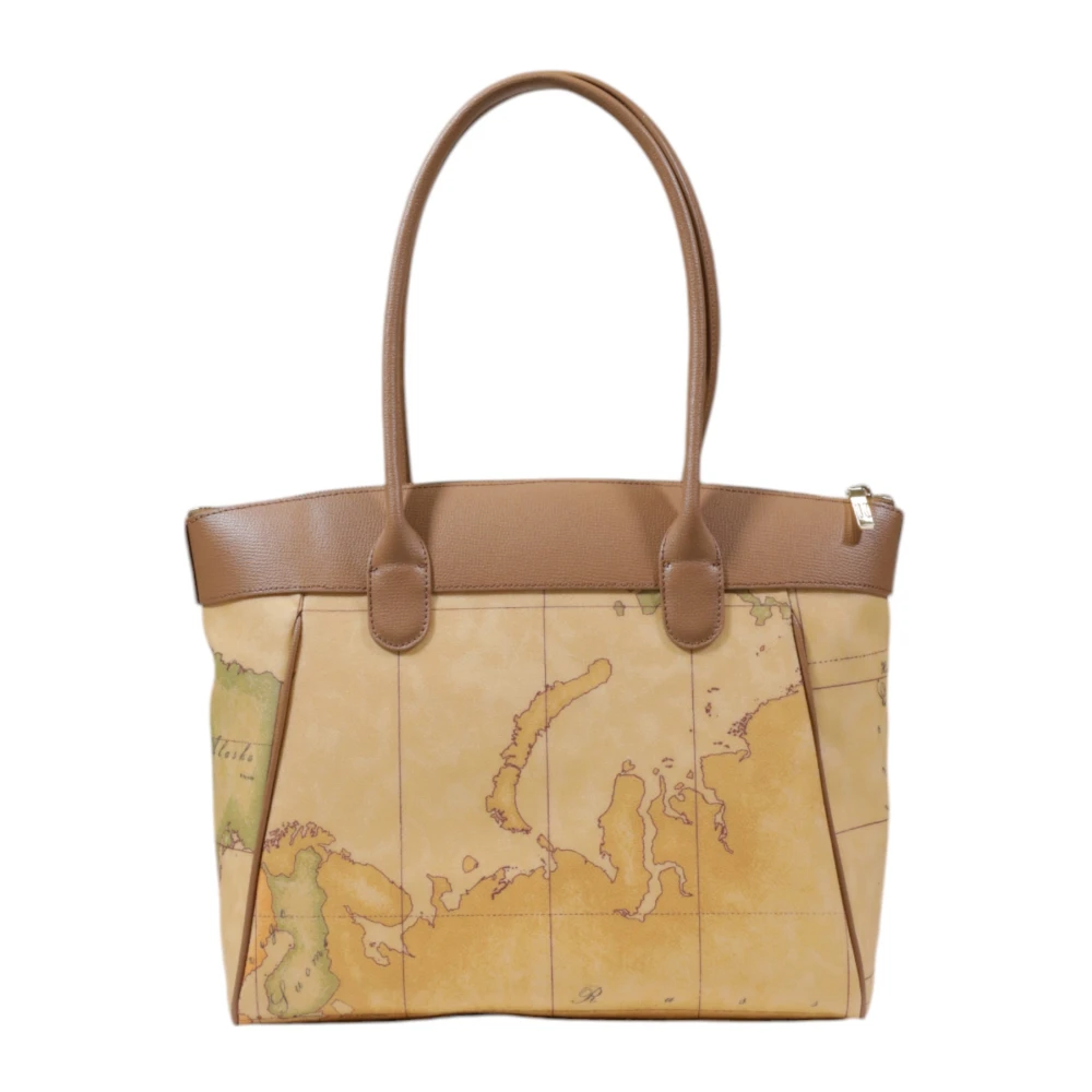 Alviero Martini 1a Classe Stijlvolle Grote Tas Dames Collectie Beige Dames