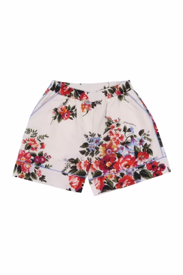 flower-bouquet-print-poplin-shorts