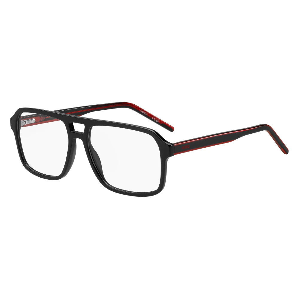 Hugo Unisex Black Glasses, 55 Mm, Hg 1299 Sunglasses
