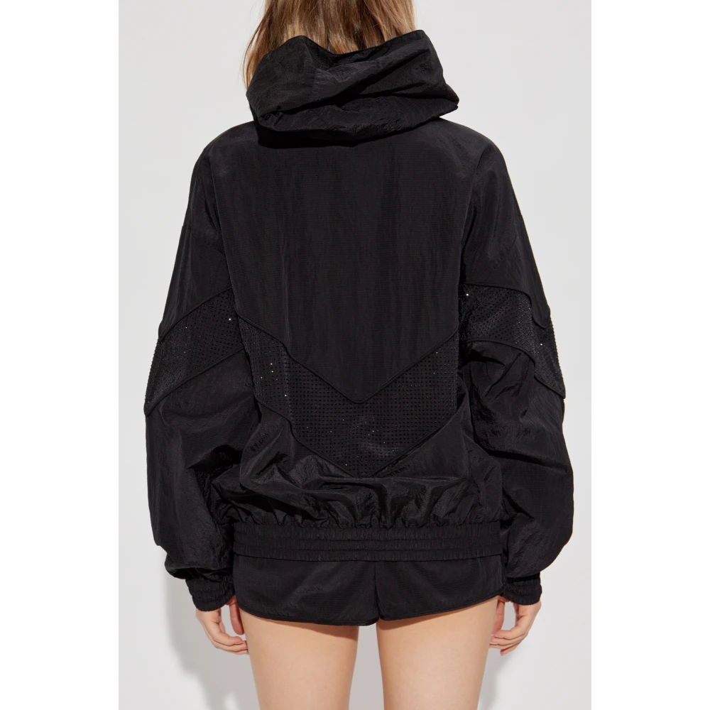 Golden Goose Jacket met Logo Black Dames