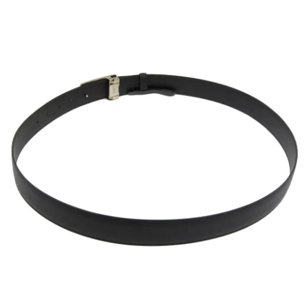 Cartier Vintage Pre-owned Leather belts Black Dames