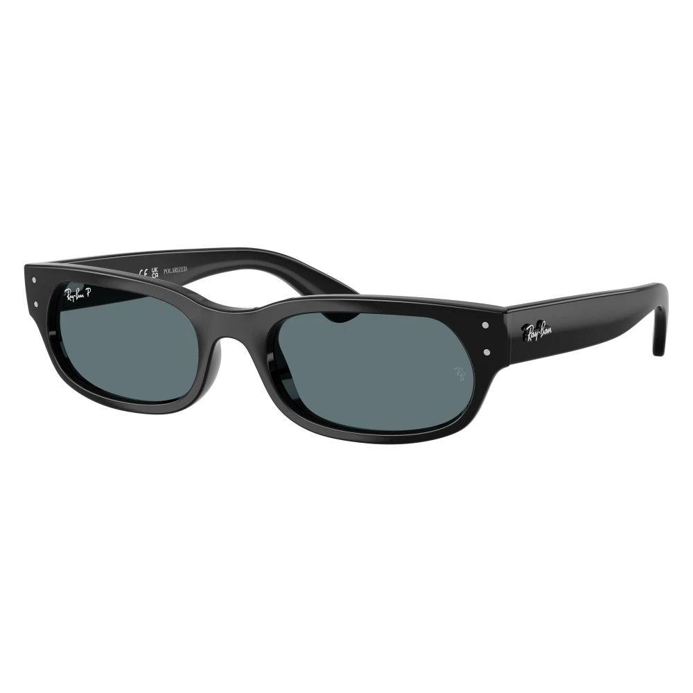 Ray - Ban Unisex Black/Grey Rb2236 901/48 Sunglasses Acetate Geometric Polarized - Image 4