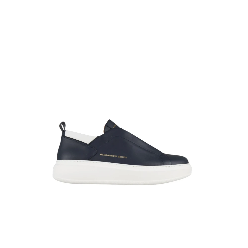 Alexander Smith Wembley Slip-On Heren Schoenen Blauw