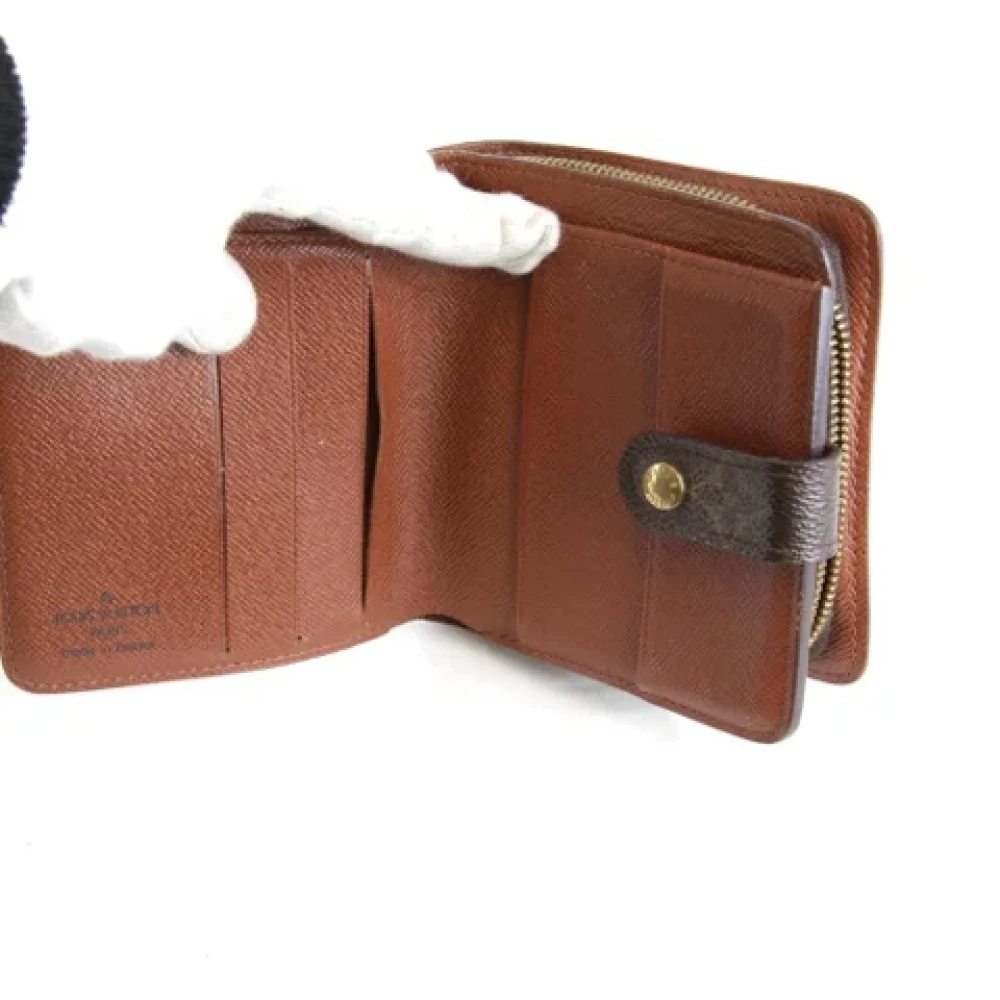 Louis Vuitton Vintage Pre-owned Canvas wallets Brown Dames