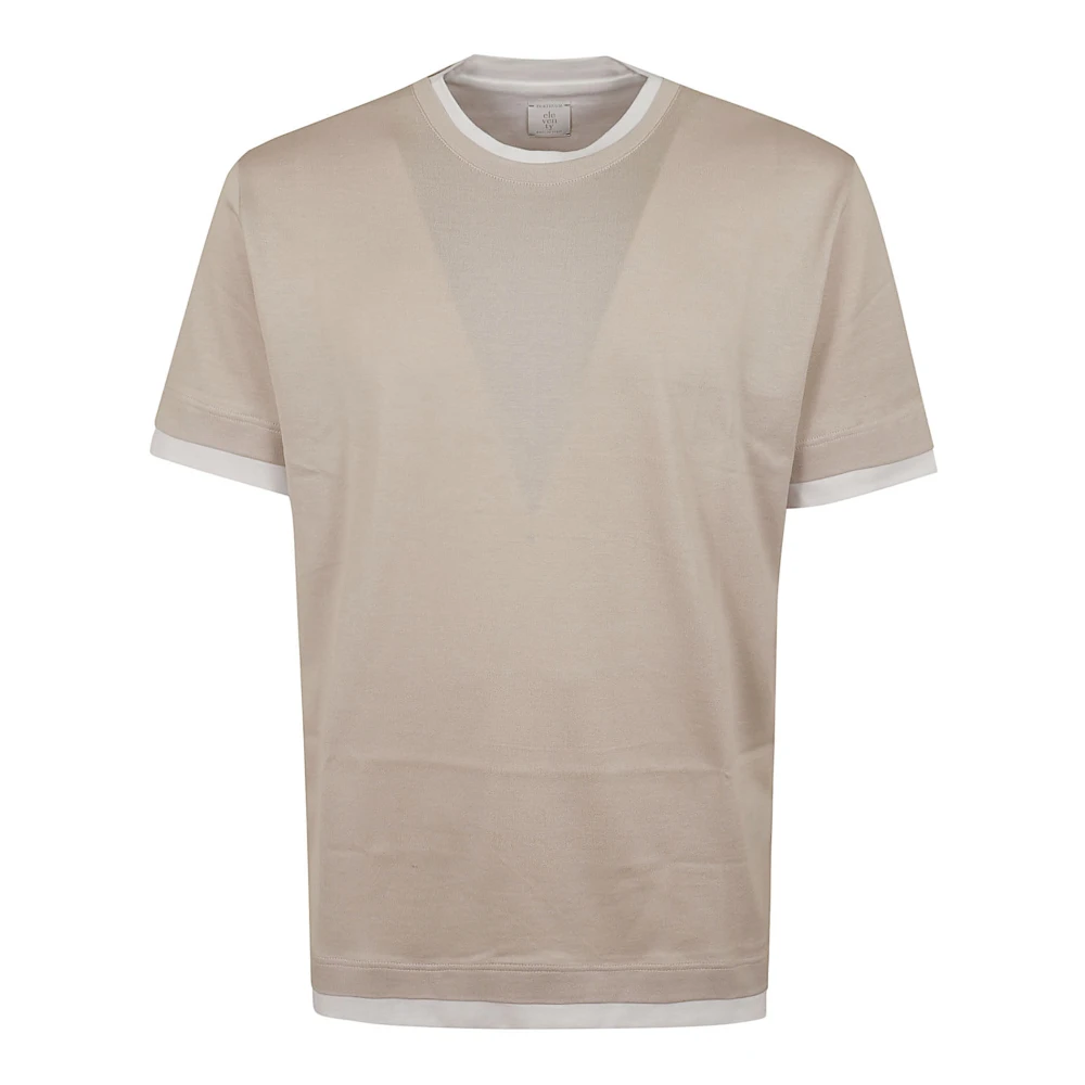 Eleventy Uomo Beige Top, M, New,
