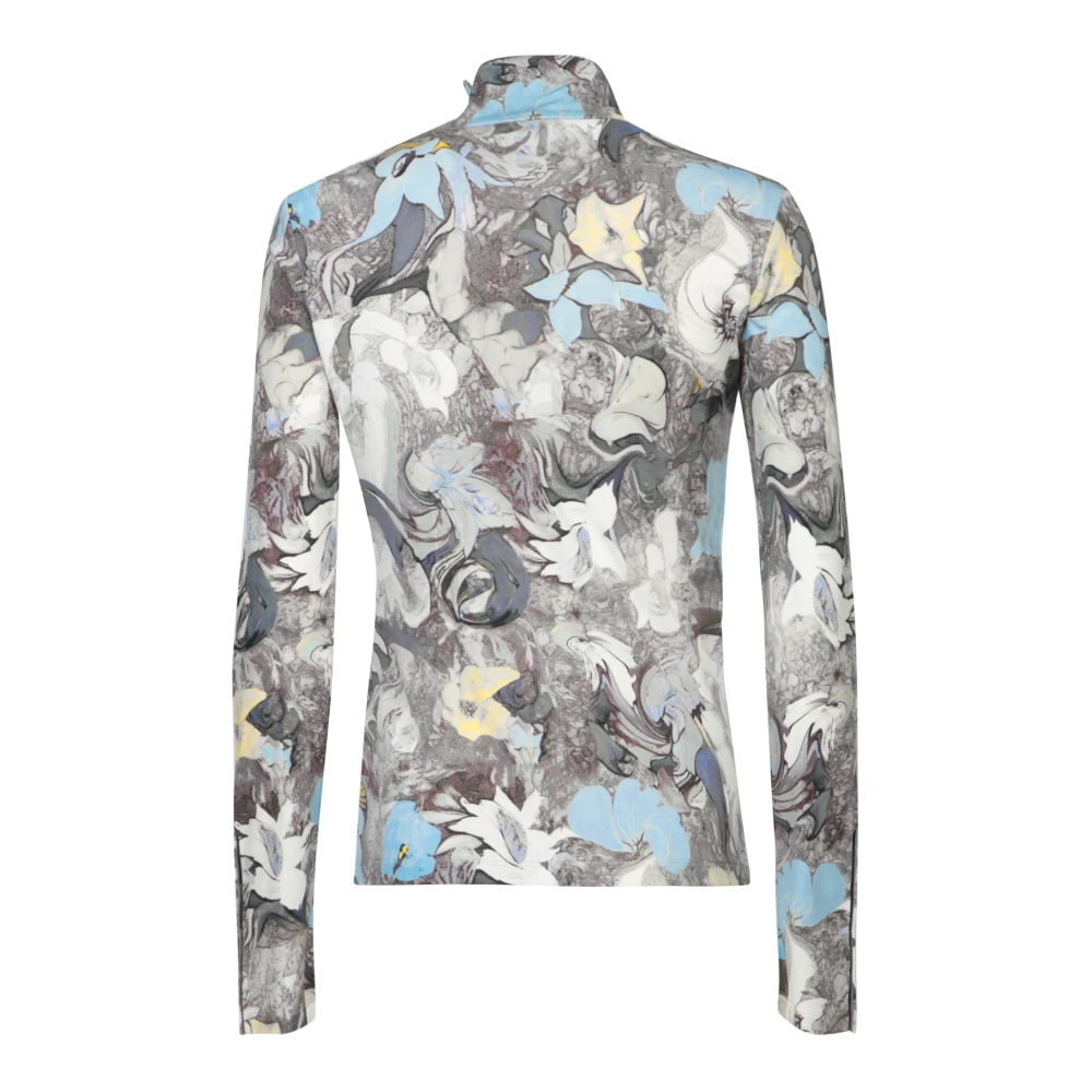 TORY BURCH Bloemenpatroon Sweater Multi Aw24 Multicolor Dames