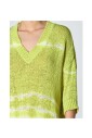 pull-en-coton-vert-degrade-col-en-v