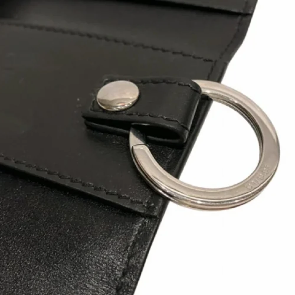 Gucci Vintage Pre-owned Leather key-holders Black Unisex