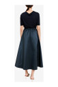 robe-bleue-avec-jupe-large