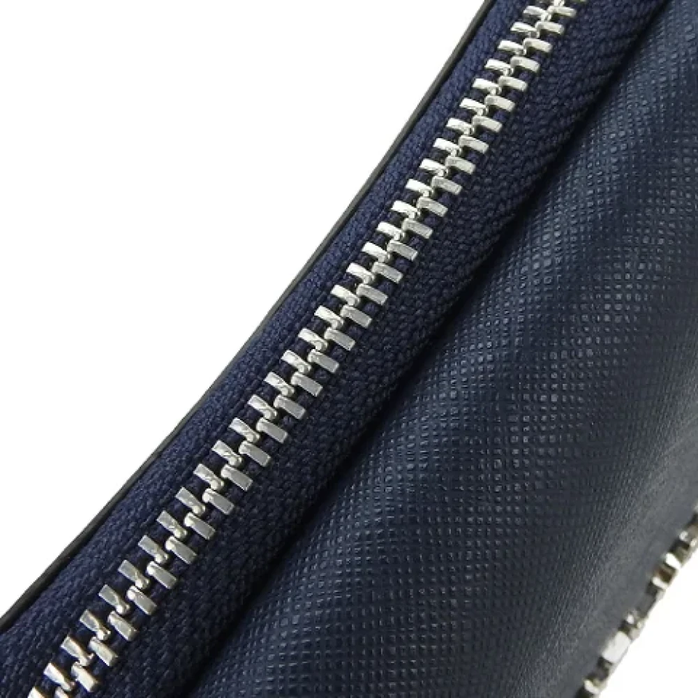 Michael Kors Pre-owned Leather wallets Blue Dames