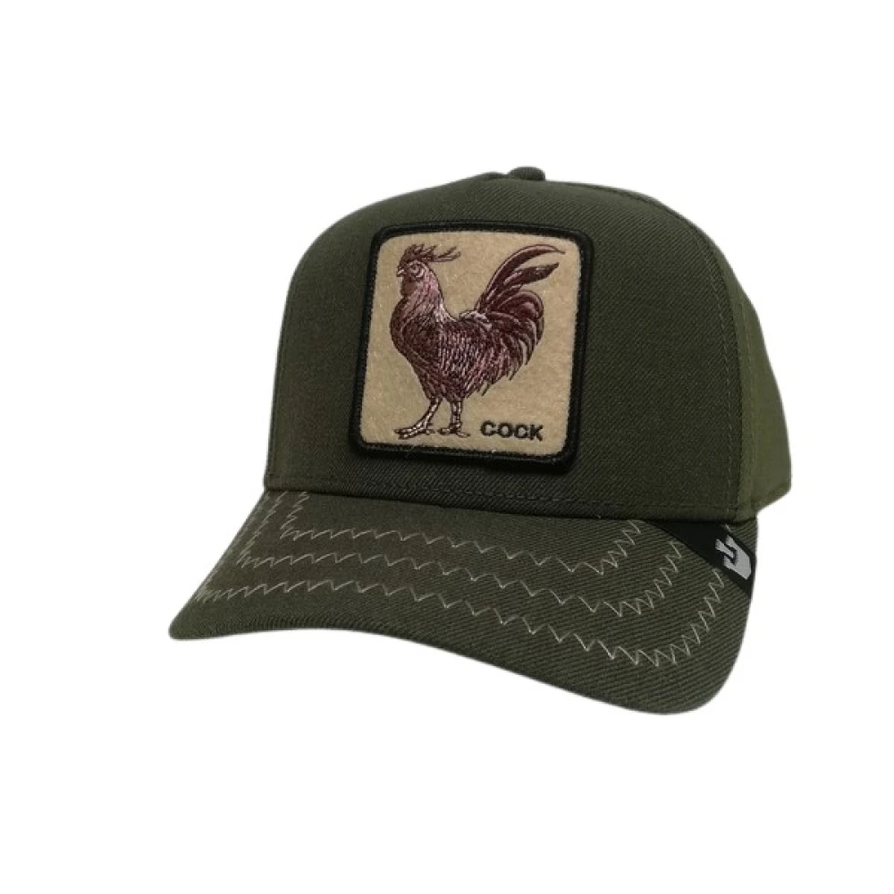 Goorin Bros Groene Haan Wollen Pet Green Unisex