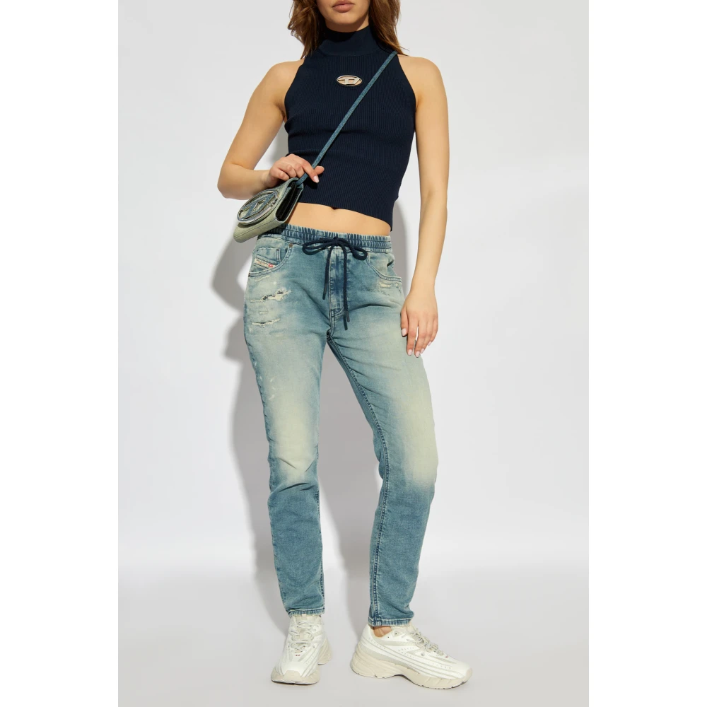 Diesel Top M-Onervax-Top Blue Dames