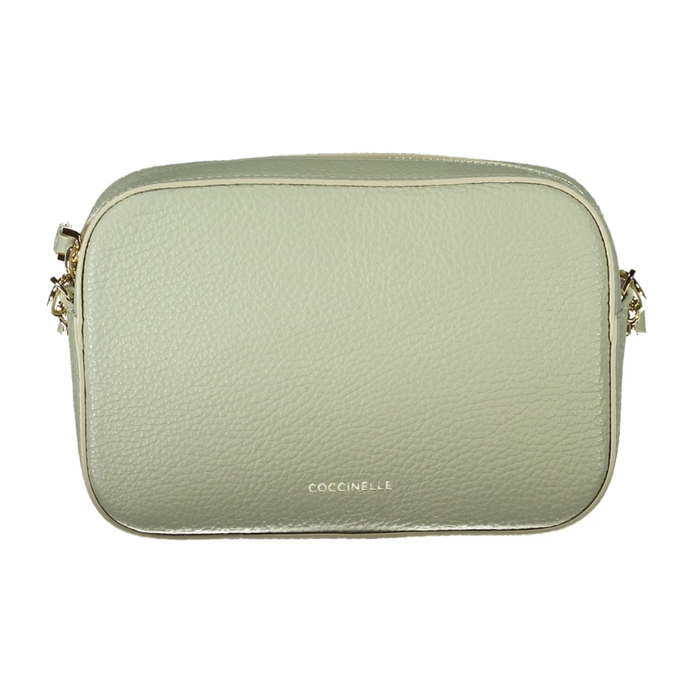 Coccinelle Groene Schoudertas met Ritssluiting Green Dames