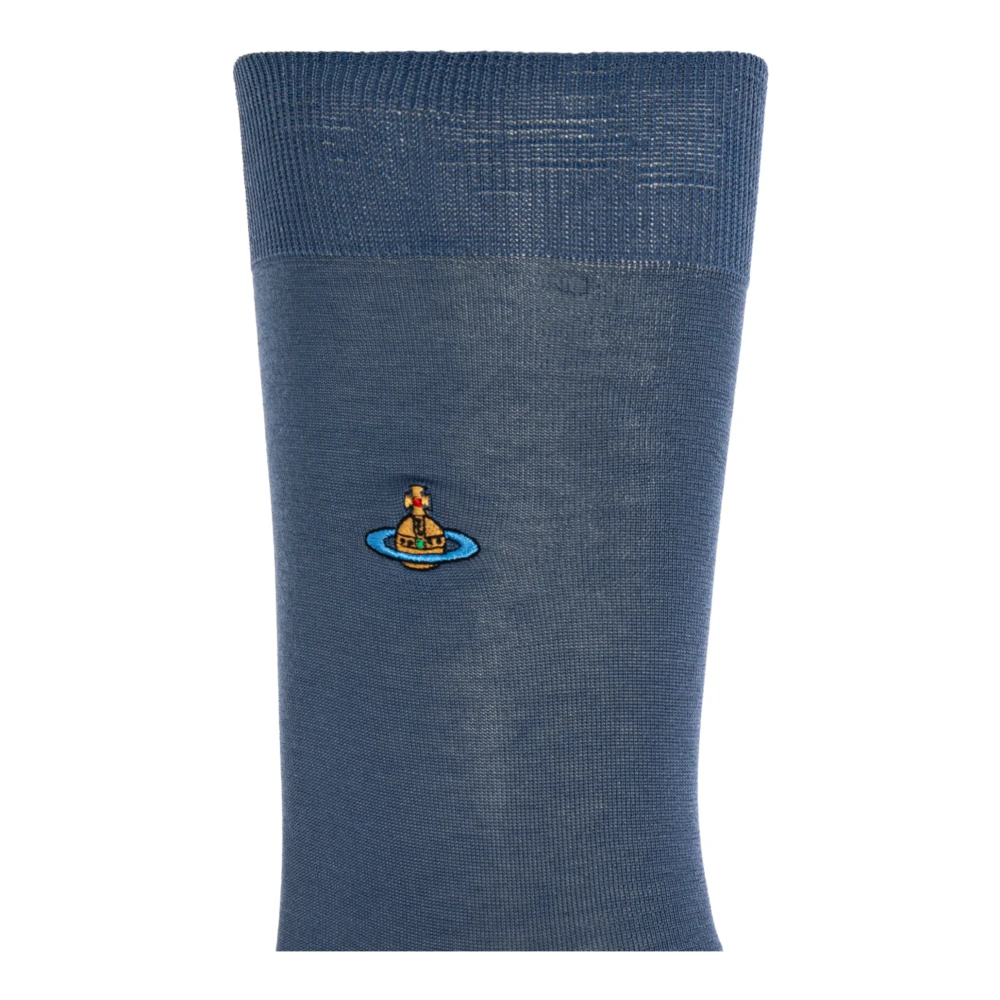 Vivienne Westwood Sokken met logo Blue Heren