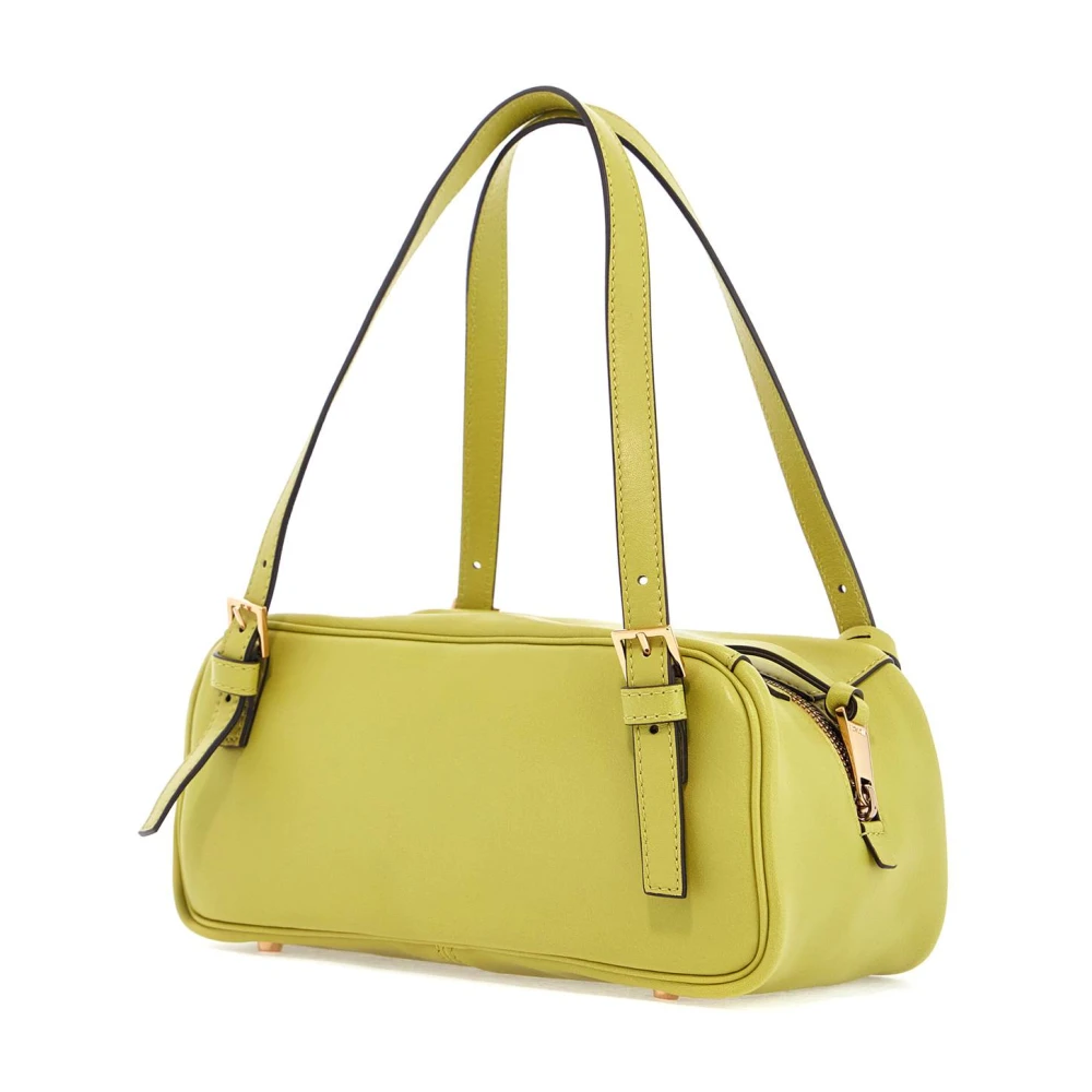 Versace Luxe Nappa Leren Bowlingtas Green Dames