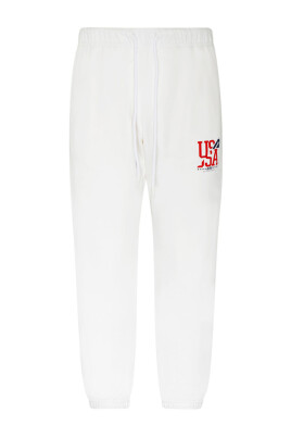 pantalon-blanc-avec-logo-et-cordon-de-serrage
