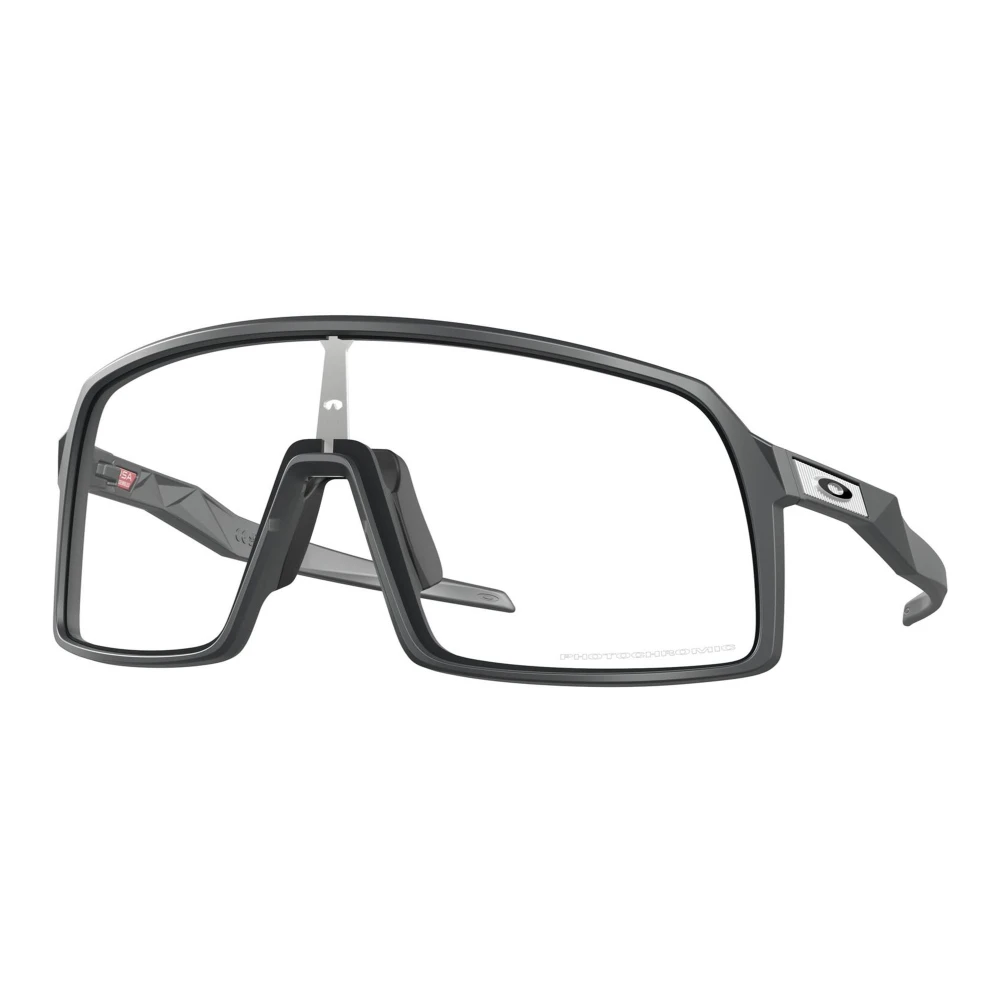 Oakley Mat Carbon Zonnebril met Zwart Iridium Gray Heren
