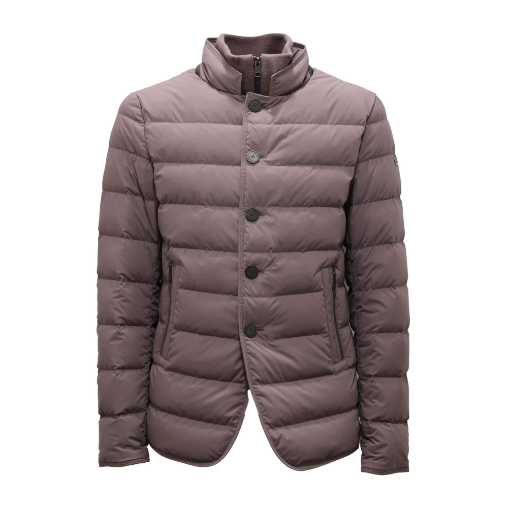 Duno Men's Gray Down Jacket - Winter Jackets - L - Jackets