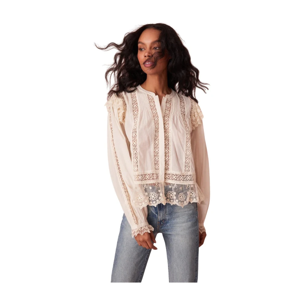 Blouses & Shirts > Blouses - - Loveshackfancy - Modalova