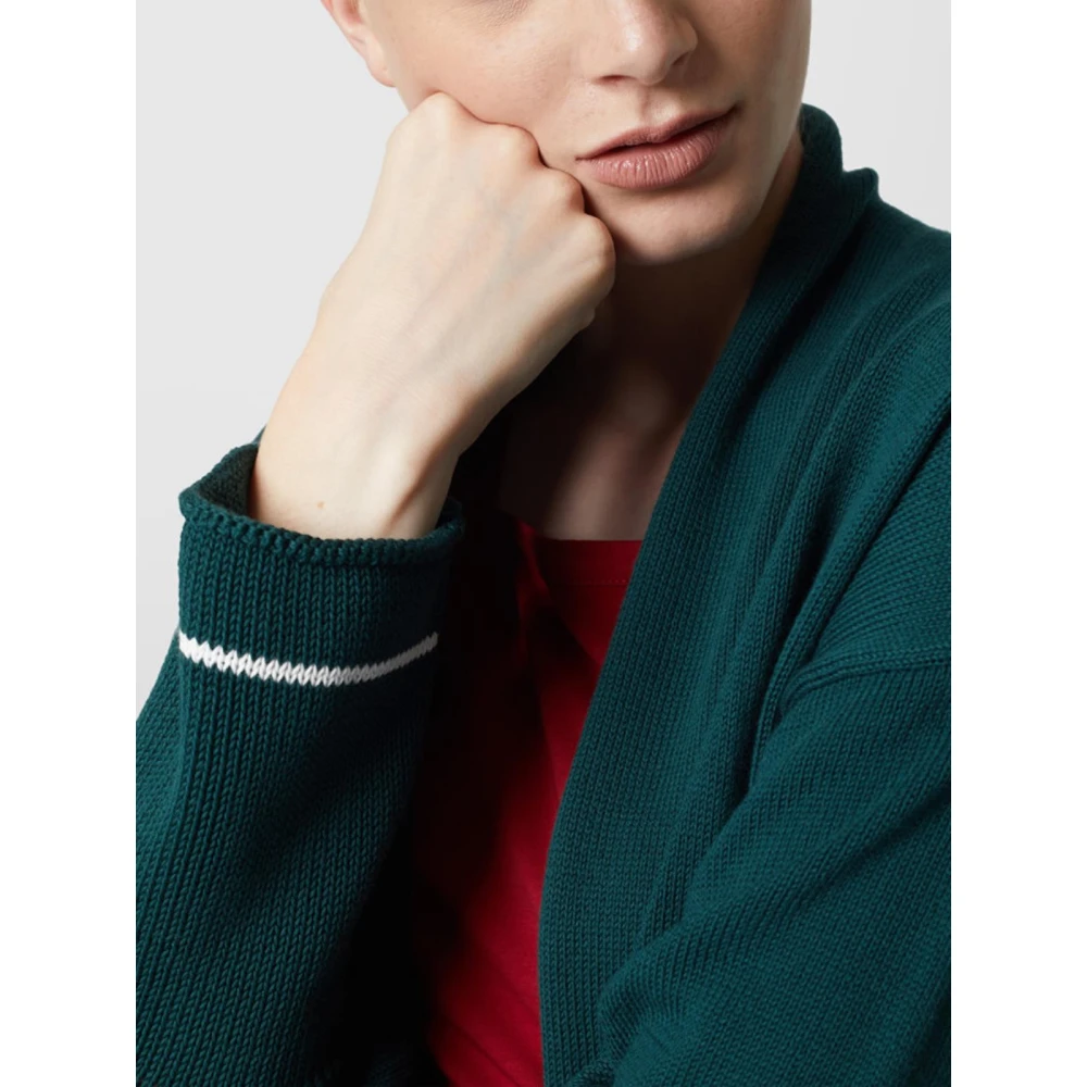 Alpha Studio Dames Cardigan Green Dames