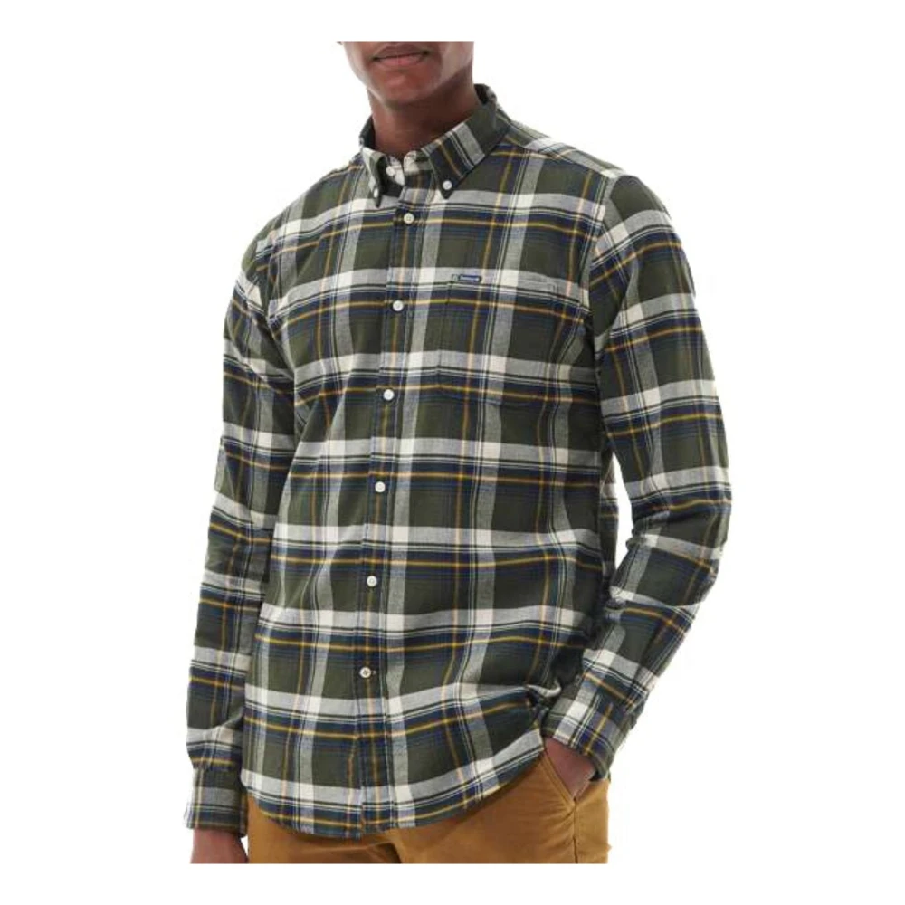 Barbour Heren Shieldton Overhemd met Zak Green Heren