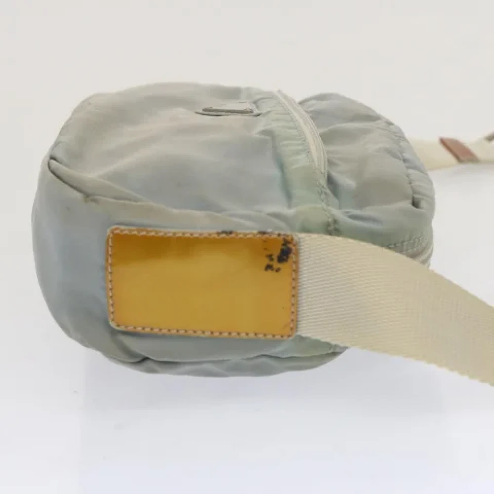 Prada Vintage Pre-owned Fabric prada-bags Blue Dames